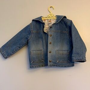 Gap - vintage lined denim coat, 2xl/3xl, toddler